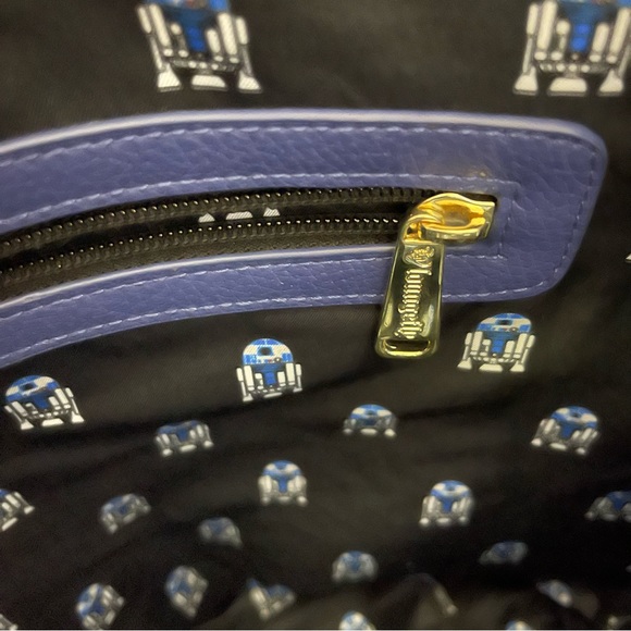 Loungefly Star Wars R2-D2 Debossed Tote - Picture 9 of 9